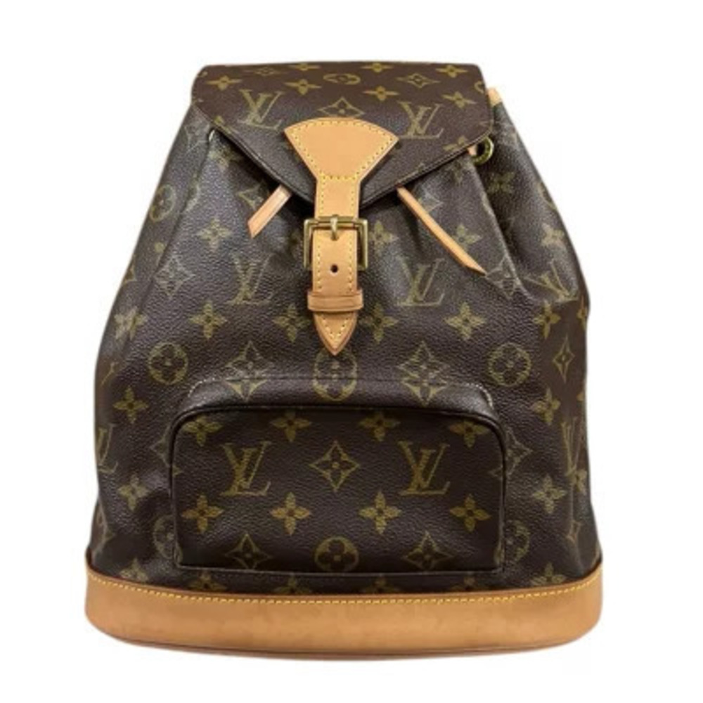 Louis Vuitton Montsouris Monogram Backpack Daypack Canvas